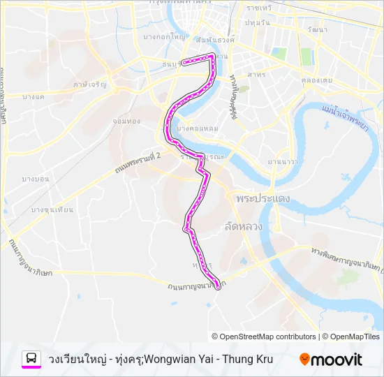 ต.36 Bus Line Map
