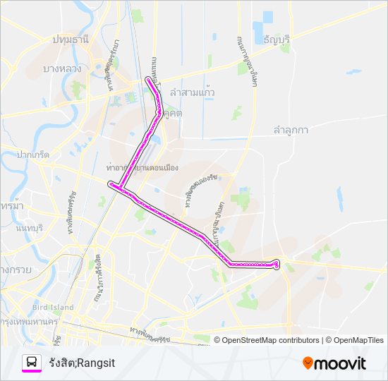 ต.39 รถบัส แผนที่สายรถ