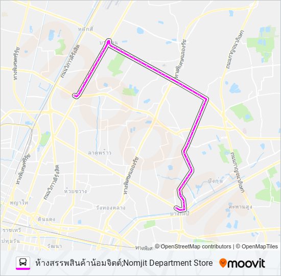 ต.40 bus Line Map