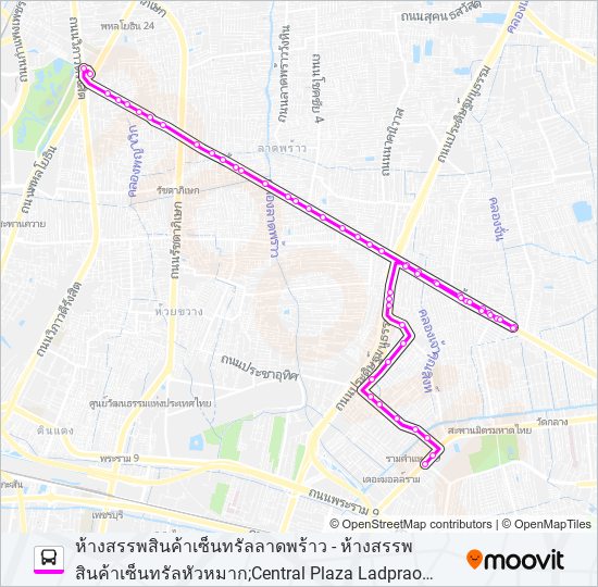 ต.44 bus Line Map