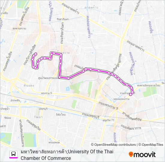 ต.45 Bus Line Map