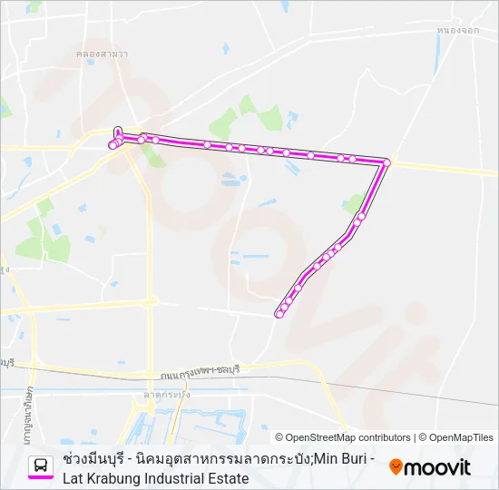 ต.54 Bus Line Map