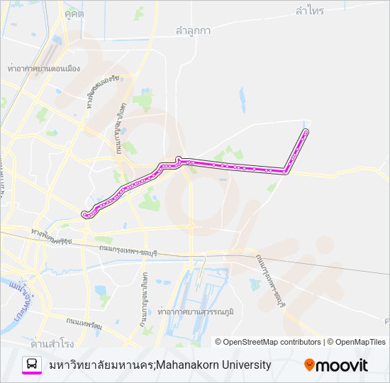 ต.57 รถบัส แผนที่สายรถ
