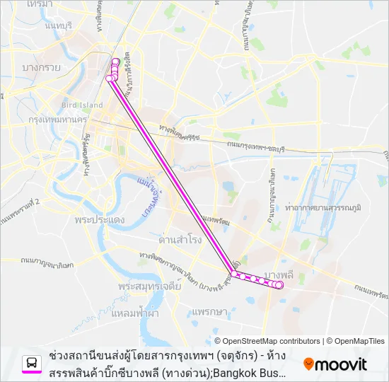 ต.58 Bus Line Map