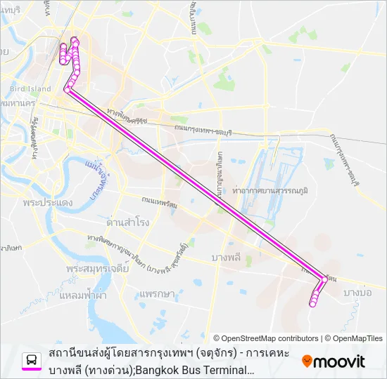 ต.58 Bus Line Map