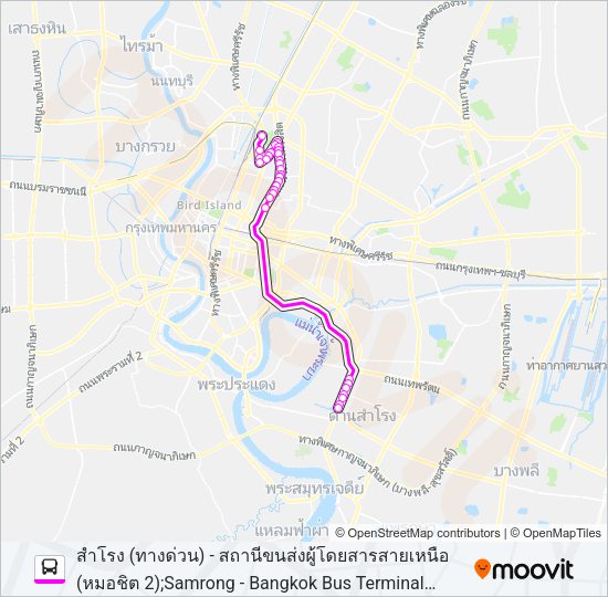 ต.60 Bus Line Map