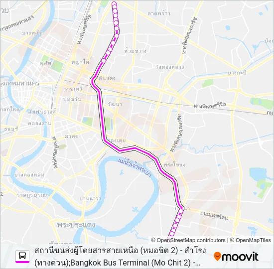 ต.60 Bus Line Map