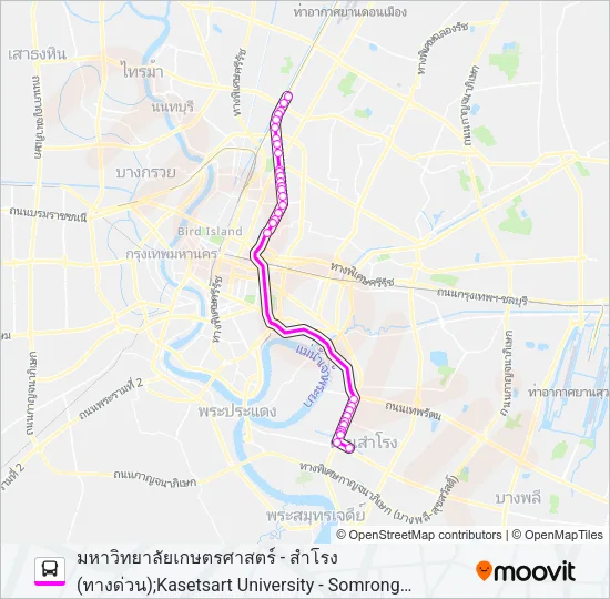 ต.62 Bus Line Map
