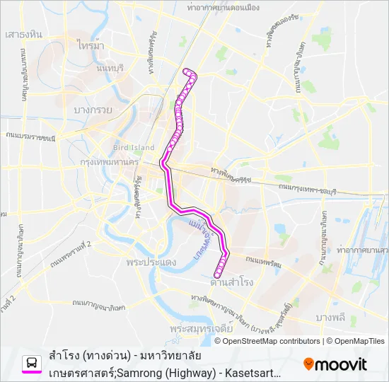 ต.62 Bus Line Map