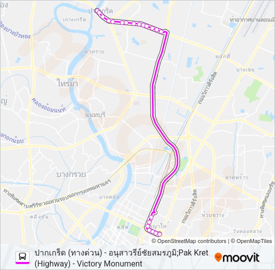 ต.64 รถบัส แผนที่สายรถ