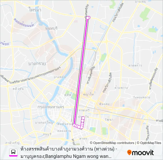ต.65 Bus Line Map
