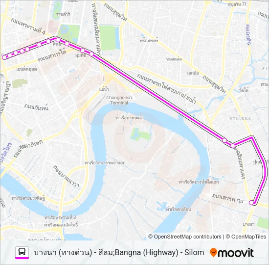 ต.67 Bus Line Map