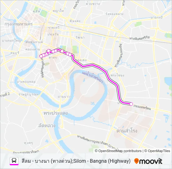 ต.67 Bus Line Map