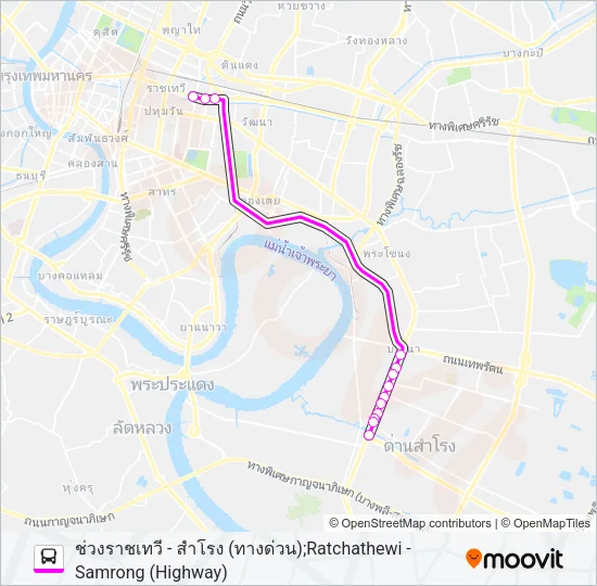 ต.68 Bus Line Map