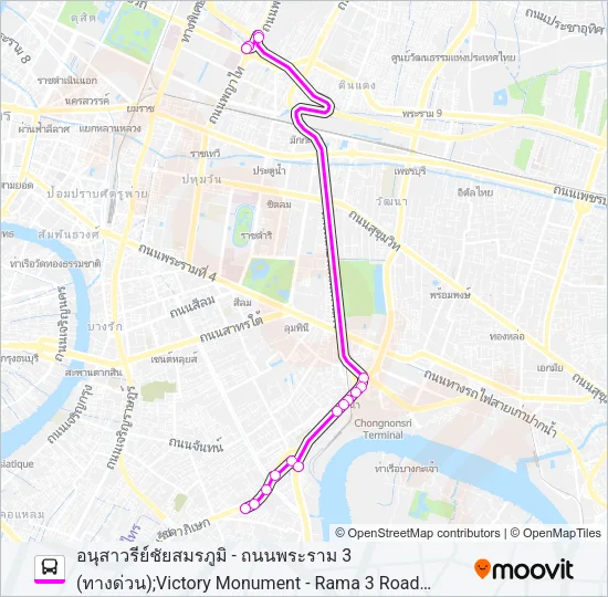 ต.69 Bus Line Map