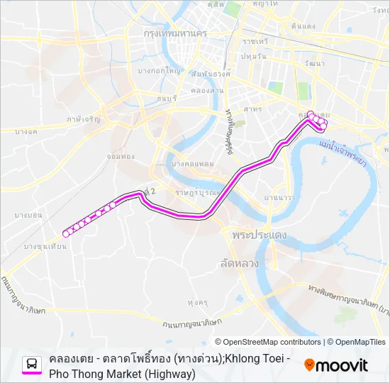 ต.73 Bus Line Map