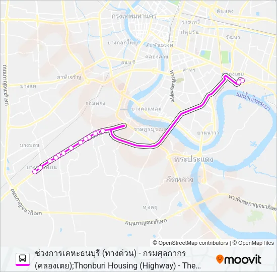 ต.73 Bus Line Map