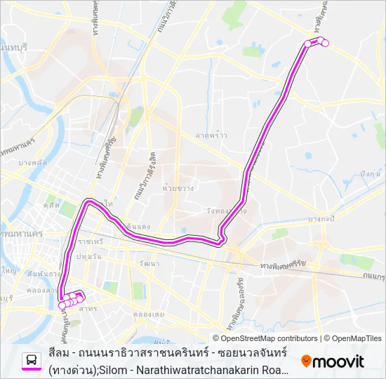 ต.74 Bus Line Map