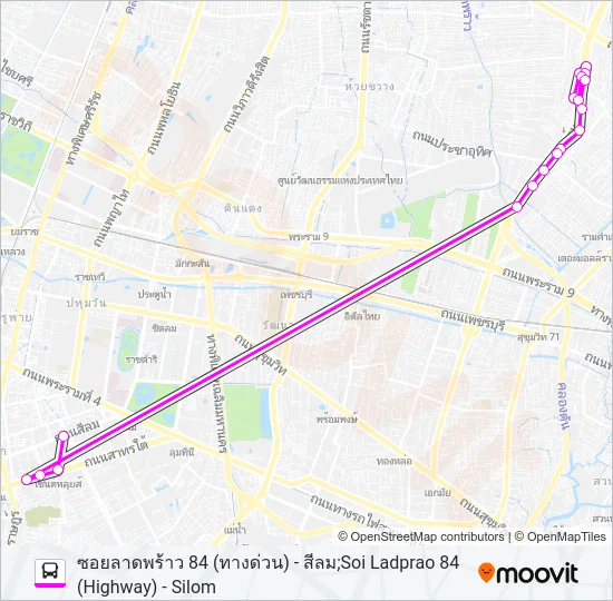 ต.75 Bus Line Map