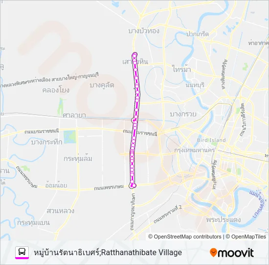 ต.77 Bus Line Map