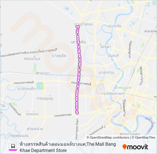 ต.77 รถบัส แผนที่สายรถ