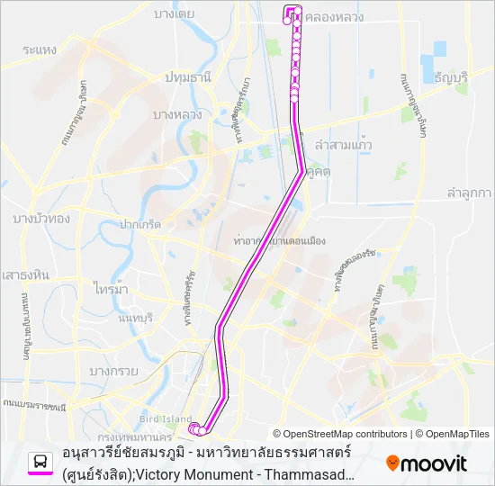ต.85 Bus Line Map