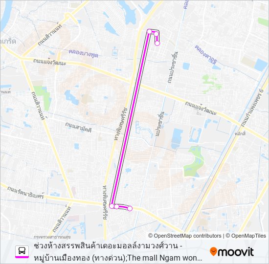 ต.86 bus Line Map