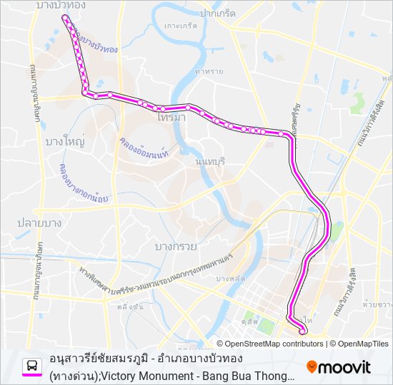 ต.88 รถบัส แผนที่สายรถ