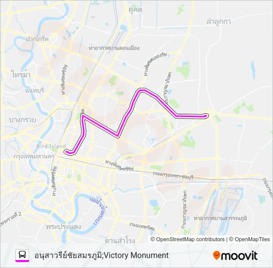 ต.91 Bus Line Map