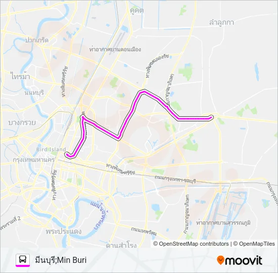 ต.91 Bus Line Map
