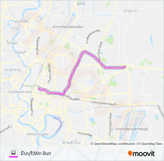 ต.92 Bus Line Map