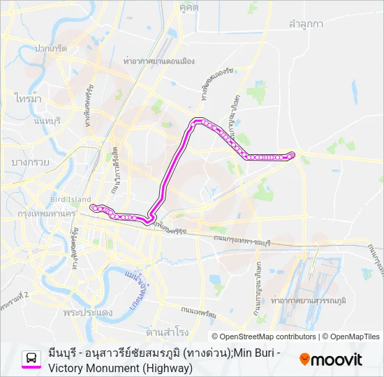 ต.93 Bus Line Map
