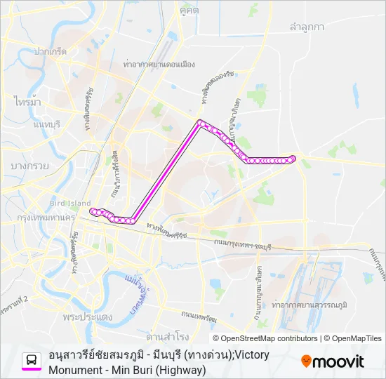 ต.93 Bus Line Map