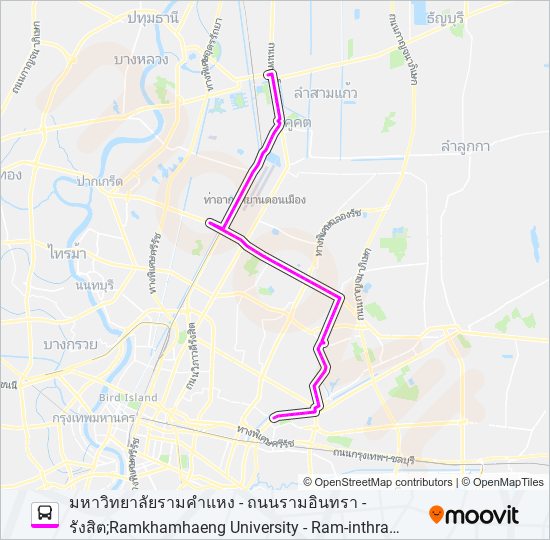 ต.95 bus Line Map