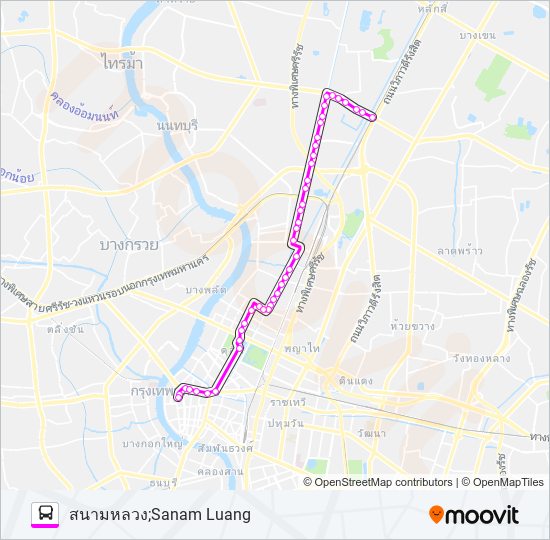 ต.99 bus Line Map