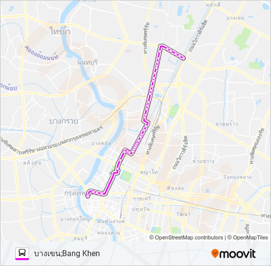 ต.99 bus Line Map