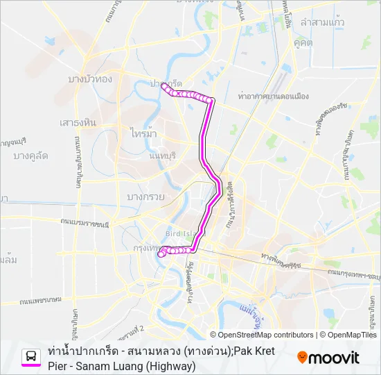 ต.102 Bus Line Map