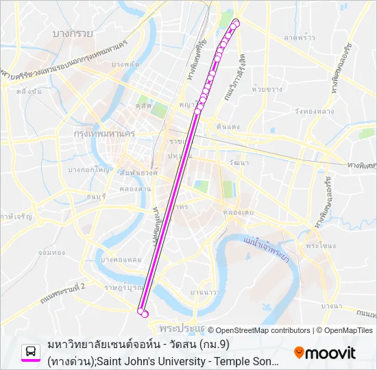 ต.103 Bus Line Map