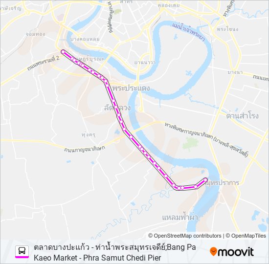 ต.106 bus Line Map