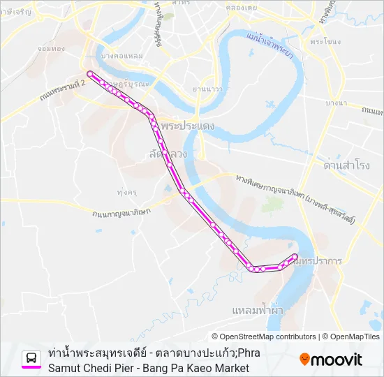 ต.106 Bus Line Map