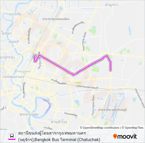 ต.111 Bus Line Map