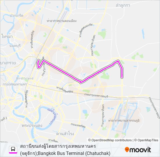 ต.111 bus Line Map