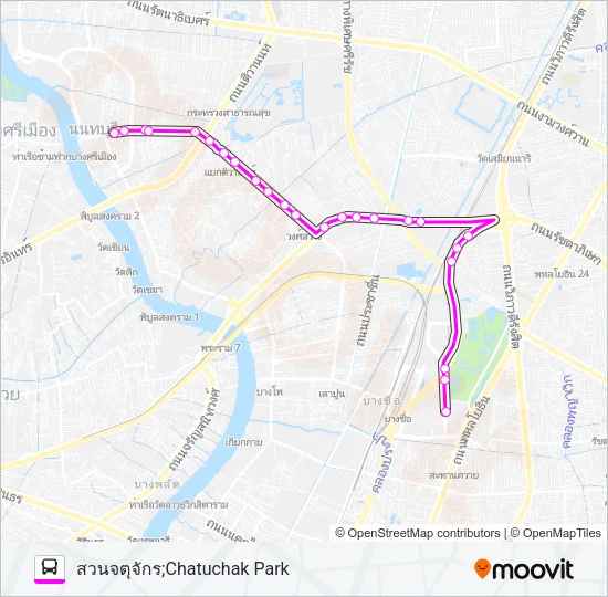 ต.112 Bus Line Map