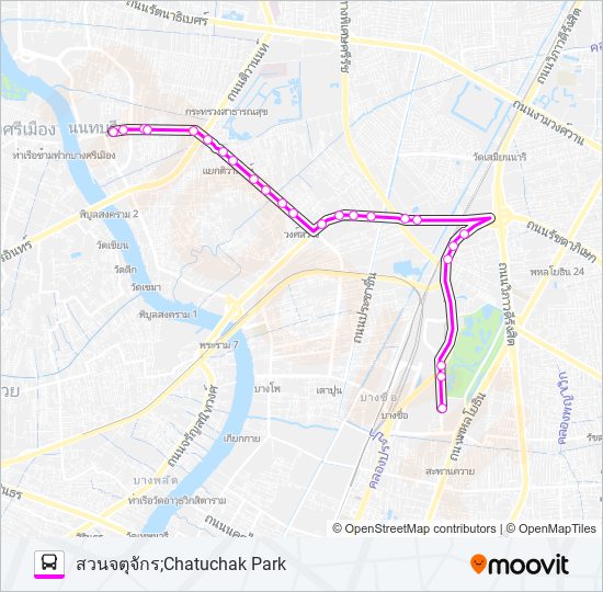 ต.112 bus Line Map