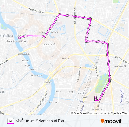 ต.112 รถบัส แผนที่สายรถ