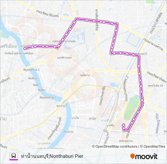 ต.112 Bus Line Map