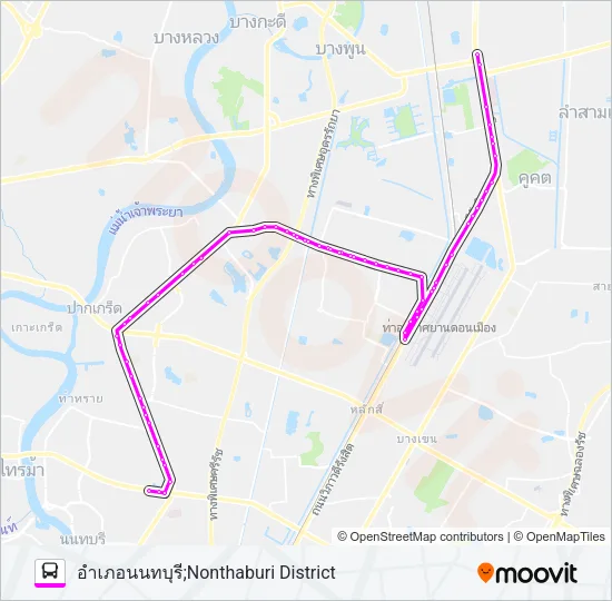 ต.113 Bus Line Map