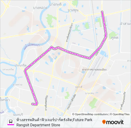 ต.113 Bus Line Map