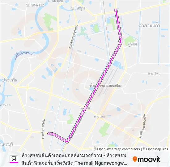 ต.114 Bus Line Map