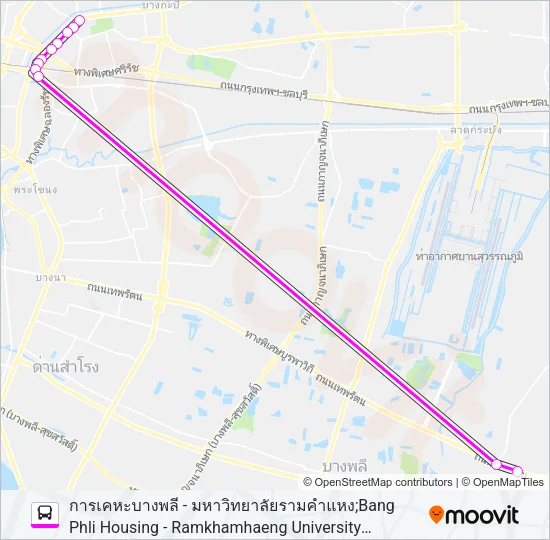 ต.115 Bus Line Map